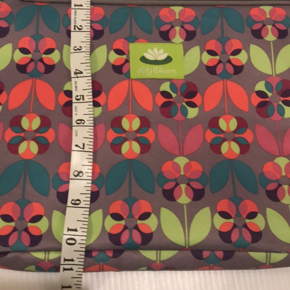 NWOT Lilly Bloom Laptop Padded Handle Sleeve /Case - Picture 7 of 8